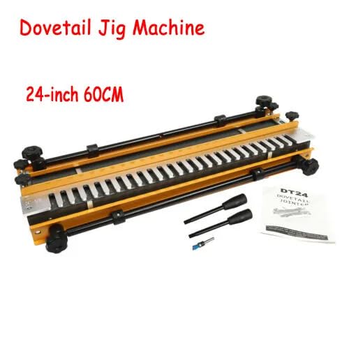 General Tools Woodworking Dovetail Jig 24-inch Dovetail Jig Machine Dovetail Milling Cutter for Furniture & Wood Cabinet Making PuminbLux