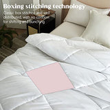 BISELINA Down Alternative Comforter Duvet Insert with Corner Tabs Box Stitched Microfiber Fluffy White Quilt All Seasons Hotel Collection Bedding - King Size, 104x92 Inches BISELINA