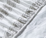 Eddie Bauer - Queen Sheets, Cotton Flannel Bedding Set, Brushed For Extra Softness, Cozy Home Decor (Snowflake Fair Isle, Queen) Eddie Bauer