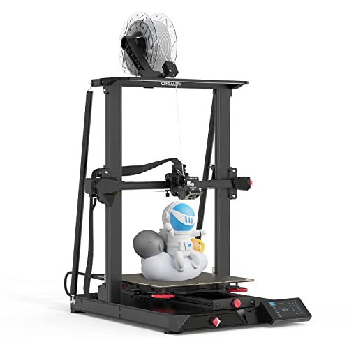 Official Creality CR-10 Smart Pro 3D Printer, Large 3D Printer with HD Camera and Remote Controll, Auto Leveling, Dual Gear Direct Extruder, Flexible PEI Bed for DIY Home and School, 300×300×400mm SainSmart