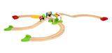 BRIO My First Railway – 33727 Beginner Pack | Wooden Toy Train Set for Kids Age 18 Months and Up Brio