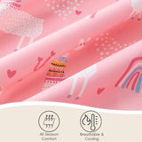 Bunnikins & Clover Twin Sheets Set Kids, Deep Pocket Soft Printed Microfiber 3 Piece Toddler Bedding Set for Boys Girls Bunnikins & Clover