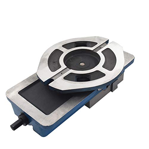 WFLNHB 6 x 7.87" Accuracy Mill Vise Lengthen 360 Degree Swiveling Base Replacement for Milling Shaping and Drilling Machines WFLNHB