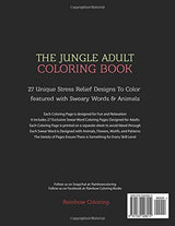 Swear Word Coloring Book: The Jungle Adult Coloring Book featured with Sweary Words & Animals CREATESPACE