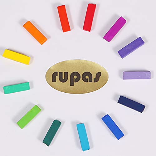 Rupas Soft Dry Pastel 48 Color Set Square Chalk Rupas