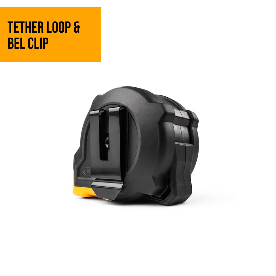 ToughBuilt 16' ProBlade™ Tape Measure with Blade Control | 1.25" Width Blade with Double Sided | TB-H2-T-12216 ToughBuilt