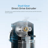 FLSUN T1 Pro 3D Printer, 1000mm/s High-Speed Printing, 60℃ Chamber Heat, Fully Auto Leveling and AI Camera, Support 300°C Print, Large Print Size 11.2"" x11.2 x13 FLSUN