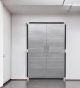 Heavy-Duty Commercial UltraHD Storage Cabinet (Satin Graphite Black, 48" W x 24" D x 72" H) WoodArtSupply