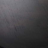 Bentley Adjustable Swivel Pub Table with Black Wood Finish and Metal Base Armen Living