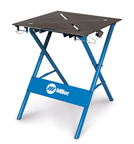 Miller Electric ArcStation Workbench, Work Surface 29x29, Blue (300837) Miller