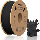 Official Creality Hyper PLA Filament 1.75mm, High Speed PLA 30-600mm/s 3D Printer Filament PLA, Dimensional Accuracy +/-0.02mm, Fit Most FDM 3D Printers，1KG(2.2lbs) Spool Black Creality