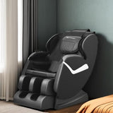 BestMassage Massage Chair Zero Gravity Full Body Electric Shiatsu Massage Chair Recliner with Foot Rollers Built-in Heat Therapy Air Massage System Stretch Vibrating for Home Office(Black) BestMassage