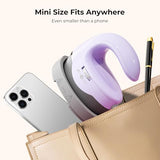 HTVRONT Heat Press H1 Mini Heat Press Machine, Small Heat Press Portable Iron Press Machine for T Shirts, Hats, Heating Transfer Projects (H1 Lavender Purple) HTVRONT
