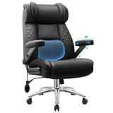 Office Chair Big and Tall, Desk Computer Chair for Heavy People, Oversized Executive Gaming Chair, Extra Wide 500LBS Ergonomic Comfy Office Chair with Adjustable Lumbar Support & 5D Flip Arms BestGlory