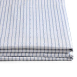 Tommy Hilfiger - Sheet Set, Cotton Percale Bedding with Matching Pillowcases, Crisp & Cool, Premium Quality Home Essentials (Monogram Stripe Blue, Full) Tommy Hilfiger