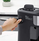 Mr. Coffee Espresso and Cappuccino Machine, Single Serve Coffee Maker with Milk Frothing Pitcher and Steam Wand, 20 ounces, Stainless Steel,Black Mr. Coffee