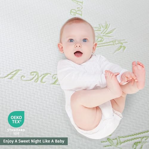 MUXHOMO Premium 100% Waterproof Queen Size Mattress Protector, Breathable Mattress Cover Queen Size Bed, Cooling 3D Air Fabric Bed Pad Cover, Deep Pocket 8"-21" MUXHOMO