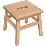 eHemco Solid Hardwood Step Stool for Adults and Kids, 12.25 Inches, Natural, Fully Assembled eHemco