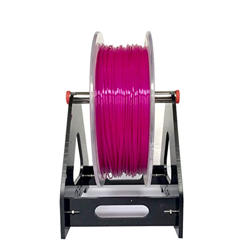 HE3D Acrylic 3D Printer Tabletop Filament Holder for 1 Spool Used for ABS/PLA/Wood/TPU/Other 3D Printing Material HE3D