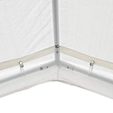Caravan Canopy D2C20011 Domain Shelters Pro 200 10' x 20' Carport, Upgraded Version, White Caravan Canopy