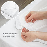 sunflower Comforter Twin Duvet Insert White Twin XL Comforter Down Alternative Filling 100% Cotton Shell All Season for Dorm Hypoallergenic Warm Breathable Noiseless Machine Washable with Corner Taps sunflower