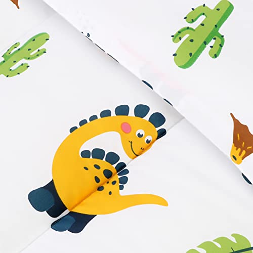 Utopia Bedding Dinosaur Kids Comforter Set with 2 Pillow Shams, 3 Piece Soft Microfiber Twin Bed Comforter with Pillow Shams, Printed Kids Bedding for Boys and Girls, Lightweight, Breathable,Easy Care Utopia Bedding