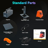 LaserTonor Pi1 10W Laser Engraver Handheld,Portable 1kg Diode Engraving and Cutter Machine 360°‌‌ Full-Angle Engraving,63600mm/min Fast Speed & 0.05mm Precision for Wood/Leather/Coated Metal,Basic LaserTonor