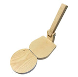 12" Round Wooden Tortilla Press Generic
