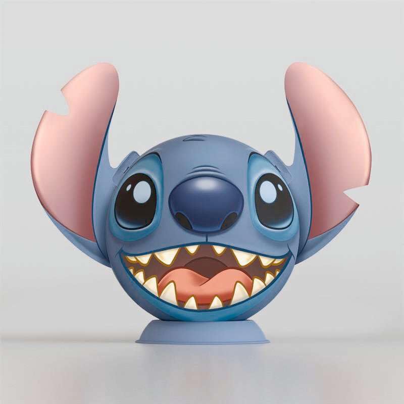 Ravensburger Puzzle-Ball Disney Stitch 72 Pieces Jigsaw Puzzle for Kids - Every Piece is Unique, Pieces Fit Together Perfectly Ravensburger