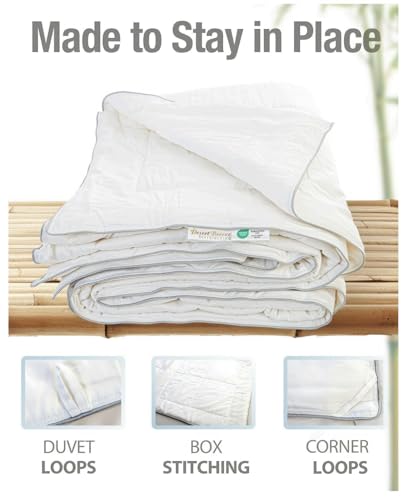 Cooling Comforter, Fill 100% Viscose from Bamboo, Cover 60% Viscose from Bamboo 40% Cotton, Lightweight Duvet Insert, Breathable Summer Quilt, 40x60 inches, for Cot, Crib, Travel, Single, or Throw Desert Breeze Distributing