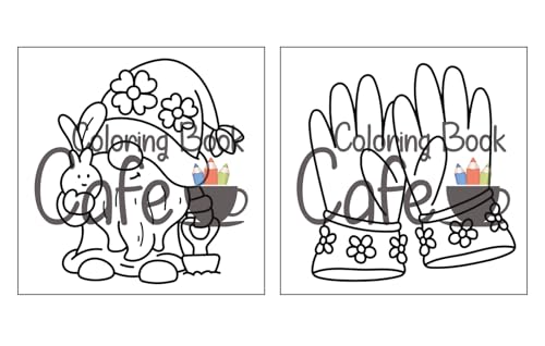 Cozy Spring: Cute Coloring Book for Adults & Teens with Easy and Bold Spring Inspired Designs (Bold and Easy Coloring Books) WoodArtSupply