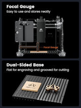 AlgoLaser 5W Smart Laser Engraver Machine: Portable Laser Engraver with 3.5" Touchscreen & AlgoOS System - Hand Draw/Wireless Transmission/SD Card/Offline - Laser Engraving for Wood, Leather AlgoLaser
