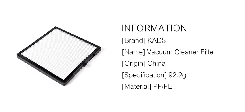 KADS Nail Dust Collector Filters Screen with 5Pcs Replacement for Nail Dust Vacuum Machine (5Pcs) KADS
