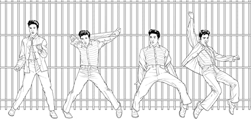 Elvis: The Coloring Book WoodArtSupply