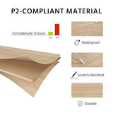 Yaheetech Kitchen Island on Wheels with Bamboo Tabletop, 3-Tier Rolling Kitchen Cart Microwave Oven Cart Serving Trolley with Drawer and Wine Storage Shelf, 20" D x 40" W, Espresso Yaheetech