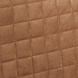 Touch of Class Camden Luxury Bedding | Neutral Camel Color | Classic Fitted Bedspread | Faux Suede Box Quilted Design | Designed 2 Piece Set Includes Twin Bedspread and 1 Standard Sham Touch of Class