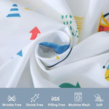 FEKOHIPY Kids Sheet Set Excavator Twin Size Bedsheet for Boys, 3PCS Digger Vehicle Printed Microfiber Soft Breathable Children Bedding Easy-Fit 14 Inch Deep Pocket FEKOHIPY