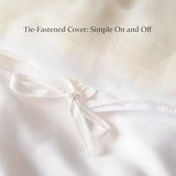 CUDDLE DREAMS Lightweight Silk Filled Comforter for Summer, Detachable Tencel Duvet Cover for Easy Care, Naturally Breathable (White, Twin) CUDDLE DREAMS