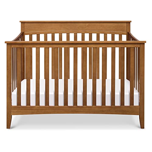 DaVinci Grove 4-in-1 Convertible Crib in Chestnut, Greenguard Gold Certified DaVinci