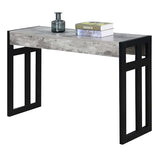 Convenience Concepts Monterey Console Table 49.5" - Modern Narrow Sofa Display Accent with Storage Shelf for Contemporary Living Room, Entryway, Hallway, or Bedroom, Faux Birch Convenience Concepts