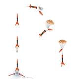 Estes Alpha III,Orange, Black Estes