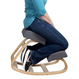 RRI Goods Kneeling Desk Chair, Sturdy Ergonomic Kneeling Chair for Office and Students, Rocking Motion for Natural Movement RRI Goods