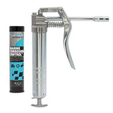 LubriMatic 30-190 Mini Grease Gun Kit + Corrosion Control Marine Grease - 3 oz. Plews
