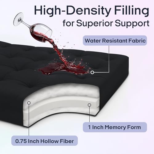 Syrinx Water Resistant Japanese Futon Mattress, Full Size 75"x54", 2.5 Inch Thick Japanese Floor Mattress Tatami Mat, Foldable Floor Bed Sleeping Pad for Dormitory Guest Room Camping Syrinx
