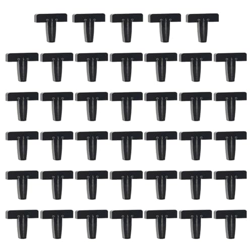 BENECREAT 40Pcs Acrylic Honeycomb Tray Pins, 0.78x0.68inch Laser Engraving Crumb Tray Pins Hold Down Pins with Laser Cutter and Engraver Machine for Accessories Compatible BENECREAT