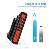 Powerextra 2 Pack 3.6Ah LBXR20 Battery for Black & Decker 20V Battery Max Lithium LB20 LBX20 LST220 LBXR2020-OPE LBXR20B-2 LB2X4020 Cordless Tool Powerextra