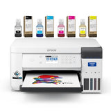makerflo Epson SureColor F170 Sublimation Printer – Professional Dye Sublimation for Tumblers, T-Shirts, Mugs, Keychains – Desktop Inkjet Printer for Mac & Windows