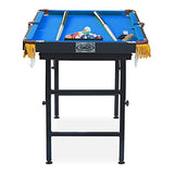 RACK Leo 4-Foot Folding Pool Table - Portable & Beginner Friendly RACK