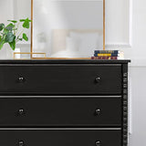 Davinci Jenny Lind Spindle 3-Drawer Dresser in Ebony DaVinci