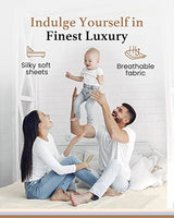 Good Sleep Bedding Twin XL Fitted Sheet - 800 TC Extra Long Twin Sheets for Dorm, 100% Egyptian Cotton, Soft & Breathable XL Twin Fitted Sheets Only, 16 Inch Twin XL Deep Pocket Fitted Sheets - Ivory Good Sleep Bedding